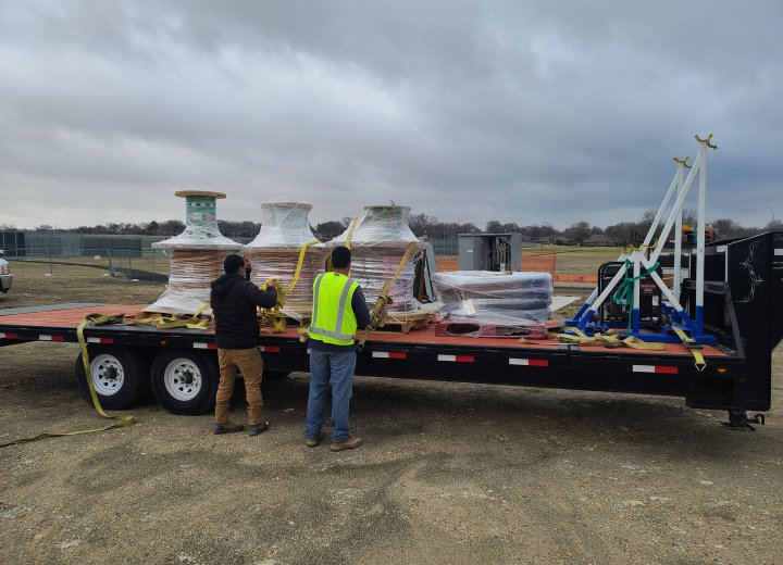 DCCCD - Richland College Portables — Expanding Electrical Power for Multiple Large Portables.