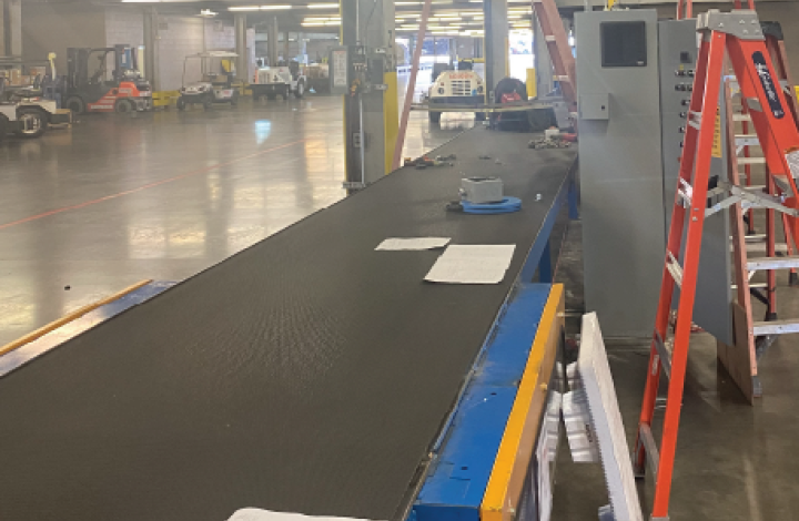Fed Ex Alliance - New Sort System — Installation of power and data for new sorting system.