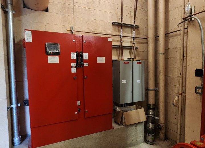 Ritz Fire Pump — Replacement of Fire Pump System